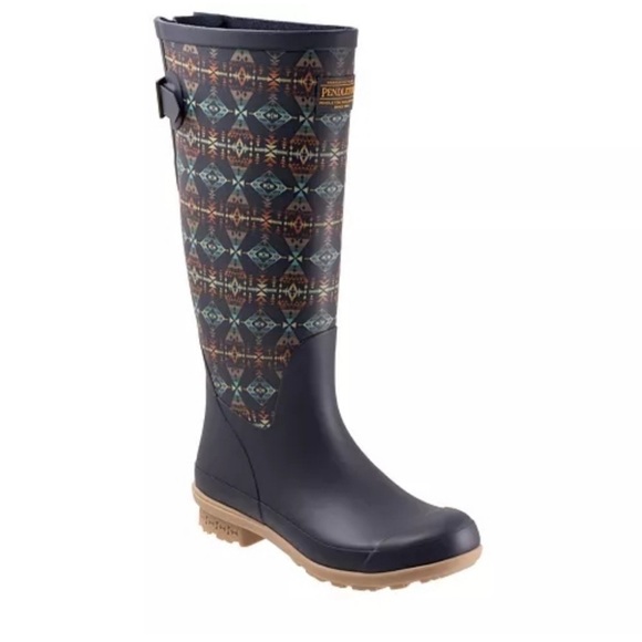 Pendleton Shoes - Pendleton Diamond Peak Tall Rain Boots - Waterproof